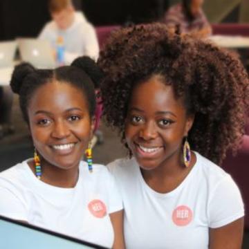 Photo of Jane Jasmine Saword and Tanya Nyadzayo