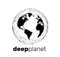 Deep planet logo deep planet logo - Planet Earth shape
